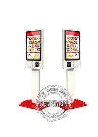Métal interactif de 32 de pouce d'individu kiosques de service commandant la machine terminale de paiement
