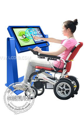 Écran tactile 32 pouces pour fauteuil roulant, angle de vision réglable