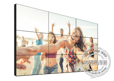 Le mur visuel 1.7mm de Signage de TV Diy Digital 49 pouces 3*3 4K A FAIT le kiosque d'écran tactile